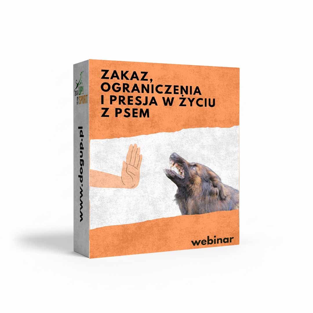 Okładka produktu na sklep: zakaz, ograniczenia i presja w życiu z psem